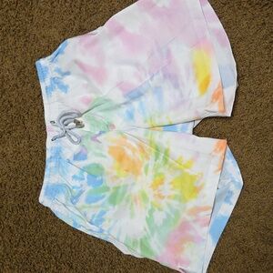 Kenny Flowers | Men's Light Tye-dye Swim Trunks | L